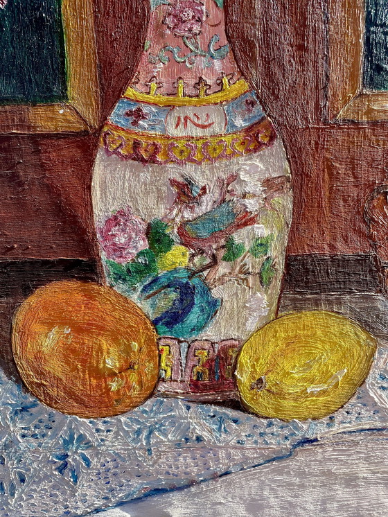 Image 1 of Still Life Contemporary Oil On Canvas