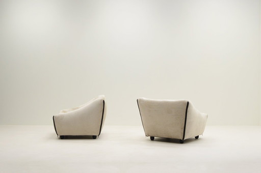 Very Rare Set Nuvola Chairs By Gerard Van De Berg For Artifort, 1990S The Netherlands.