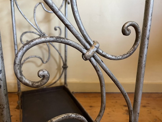 Image 1 of Art Nouveau Umbrella Stand French Vintage