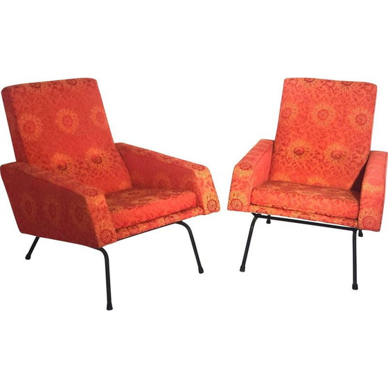 Image 1 of Pair of vintage paolozzi armchairs
