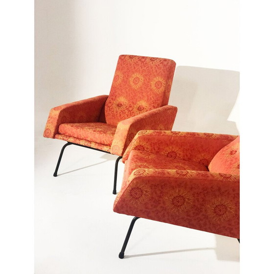 Image 1 of Pair of vintage paolozzi armchairs