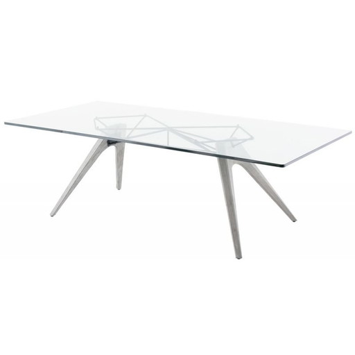 Kahn Dining Table Gray - Modern And Elegant Design