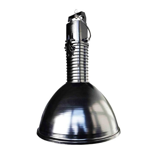 Image 1 of Vintage industrial suspension lamp, Poland 1983