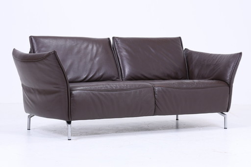 Koinor Designer Sofa - Leather Couch Koinor Vanda C 2,5 - 3 Seater Dark Brown