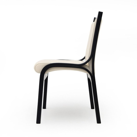 Image 1 of Set of 10 vintage “Cavour” bentwood and plywood chairs by Vittorio Gregotti for Poltrona Frau, 1970