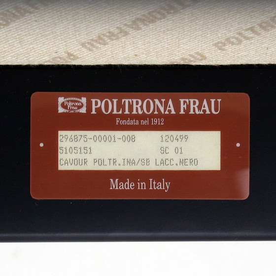 Image 1 of Set of 10 vintage “Cavour” bentwood and plywood chairs by Vittorio Gregotti for Poltrona Frau, 1970