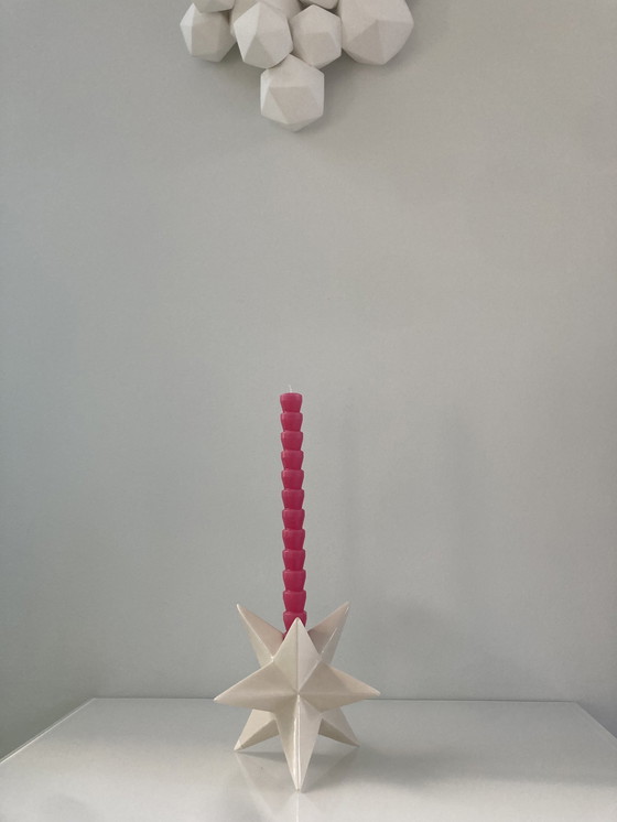 Image 1 of Unique Three-Dimensional Star Candlestick