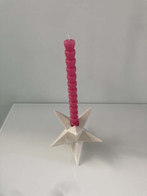 Image 1 of Unique Three-Dimensional Star Candlestick