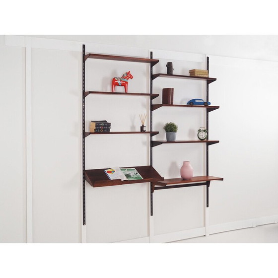 Image 1 of Rosewood system bookcase, Danish design, 1960s, designer: Kai Kristiansen