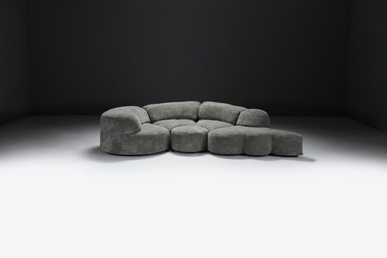 Image 1 of Ultra Rare Paysage - Landscape Sofa By Hans Hopfer For Roche Bobois France 1978