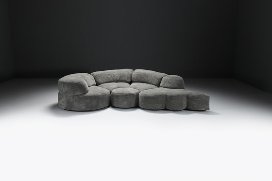 Image 1 of Ultra Rare Paysage - Landscape Sofa By Hans Hopfer For Roche Bobois France 1978