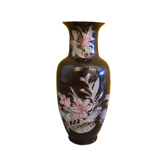 Image 1 of Vase vintage en porcelaine chinoise