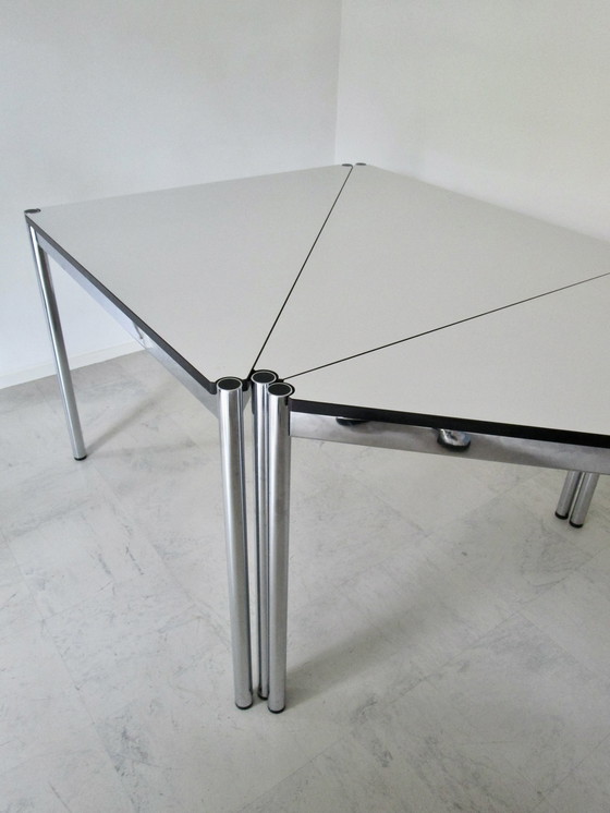Image 1 of 3x Table triangulaire vintage