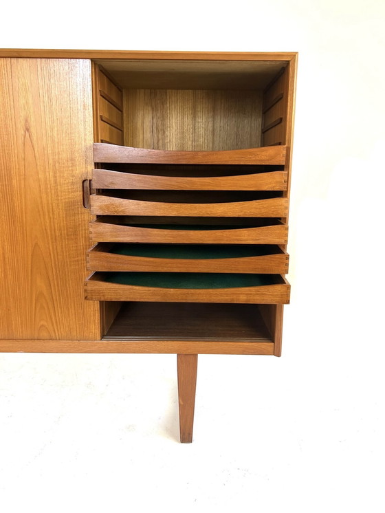 Image 1 of Teak highboard