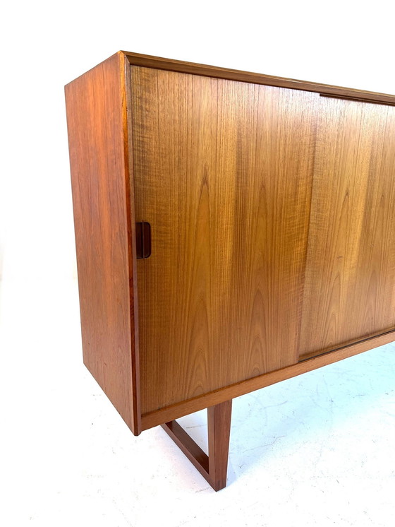 Image 1 of Teak highboard