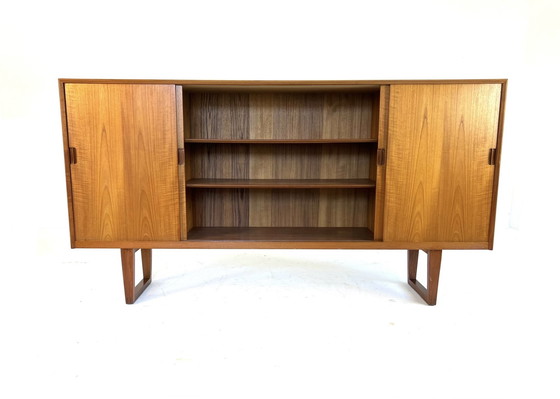 Image 1 of Teak highboard