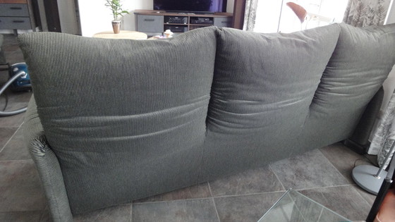 Image 1 of Cassina Maralunga 3 Seater Gray Anthracite With Black