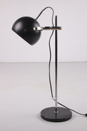 Black metal adjustable desk lamp from Denmark