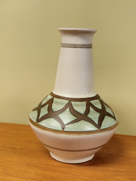 Image 1 of Vaso vintage a forma di orecchio della Germania Ovest