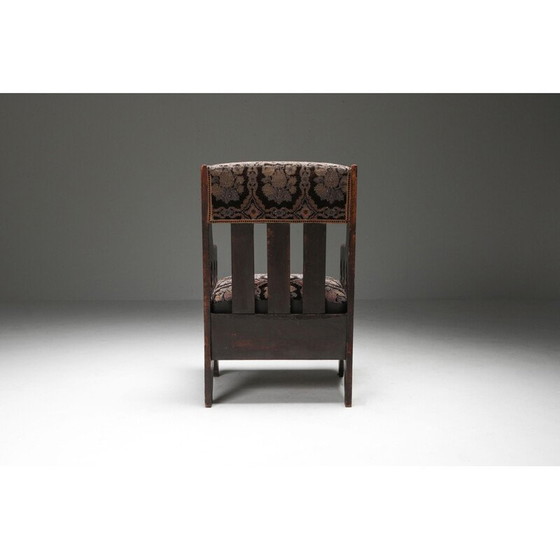 Image 1 of Vintage Rustic Modernist Armchair 1920s