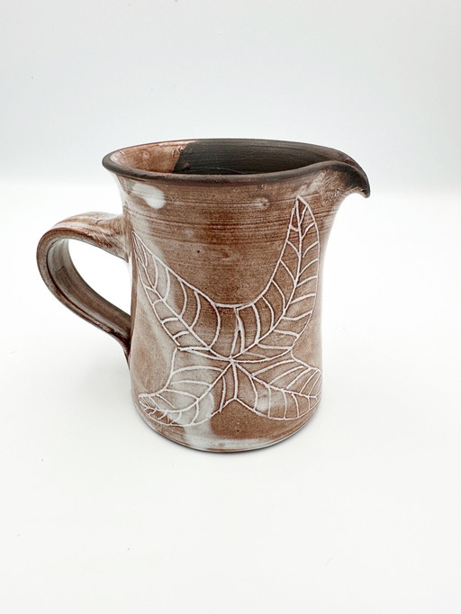 Studio ceramic jug