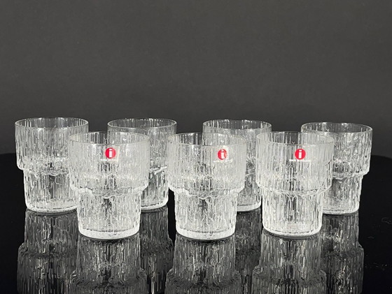 Image 1 of 7X Littala Finland Paadar By Tapio Wirkkala Shot glasses Shot glasses