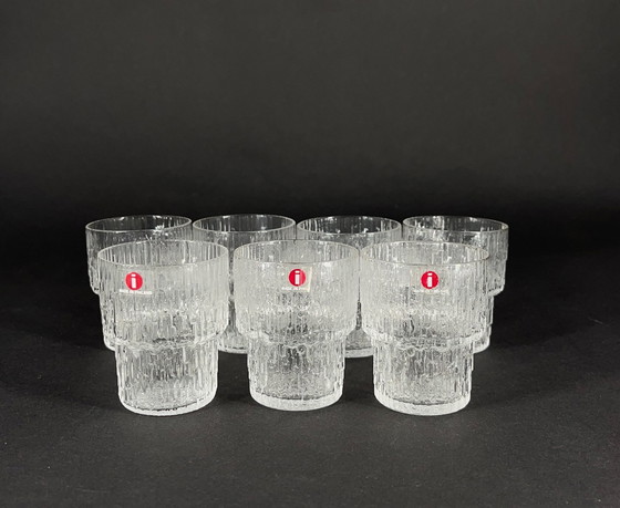 Image 1 of 7X Littala Finland Paadar By Tapio Wirkkala Shot glasses Shot glasses