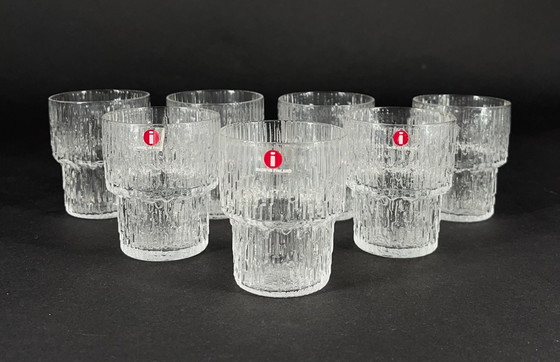 Image 1 of 7X Littala Finland Paadar By Tapio Wirkkala Shot glasses Shot glasses