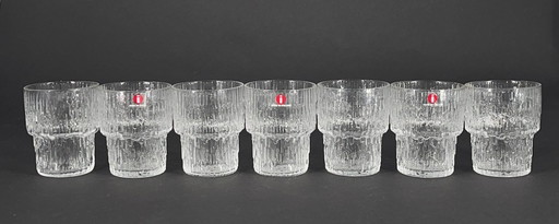 7X Littala Finland Paadar By Tapio Wirkkala Shot glasses Shot glasses