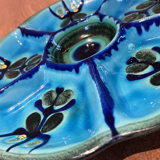 Image 1 of Piatto da portata Flora Faenza Gouda Ceramics