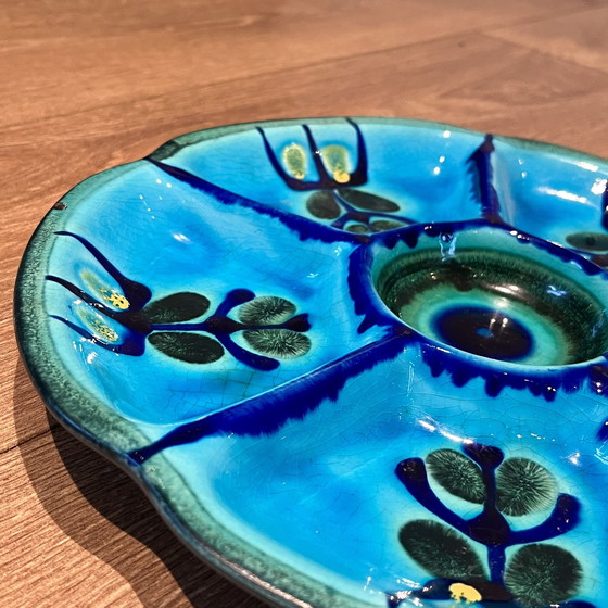 Image 1 of Piatto da portata Flora Faenza Gouda Ceramics