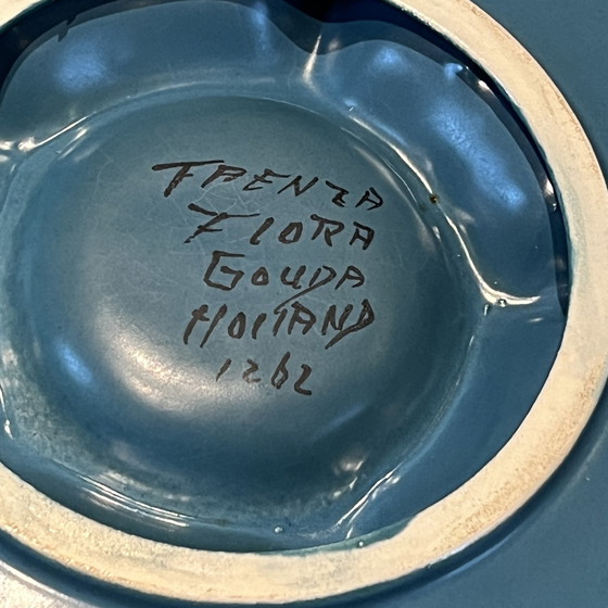 Image 1 of Piatto da portata Flora Faenza Gouda Ceramics