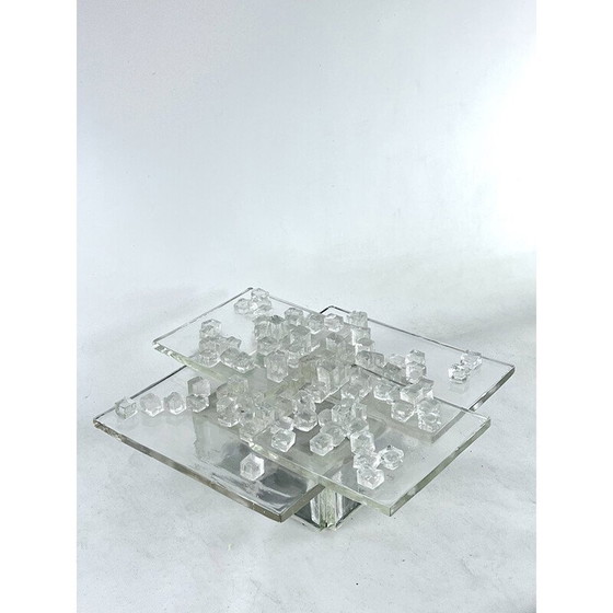 Image 1 of Vintage wall lamp in Murano glass by Albano Poli for Poliarte, Italy 1970