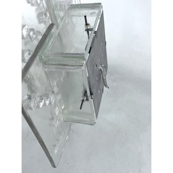 Image 1 of Vintage wall lamp in Murano glass by Albano Poli for Poliarte, Italy 1970