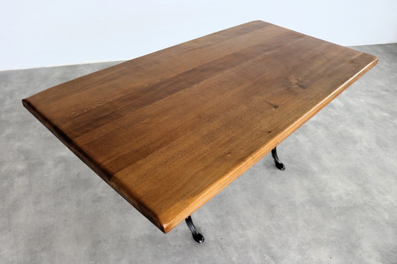 Image 1 of Table de salle à manger vintage en chêne