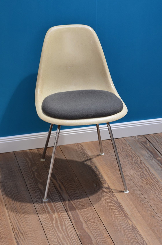 Image 1 of Fiberglass chair Dsx Charles & Ray Eames Herman Miller 50s