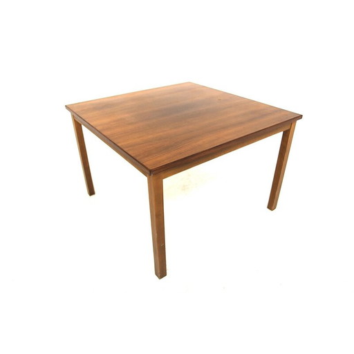 Vintage walnut coffee table, Sweden 1960