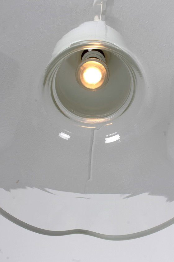 Image 1 of Lampe suspendue Leucos en verre de Murano
