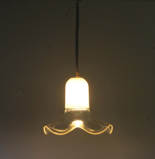 Leucos hanging lamp made of Murano glass