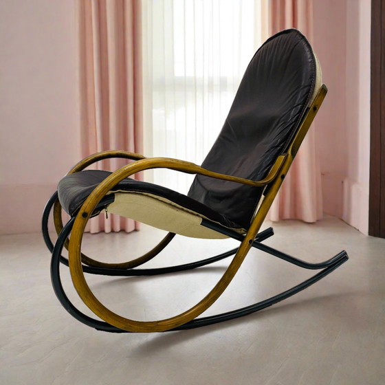 Image 1 of Rocking chair "Nonna" Paul Tuttle for Strässle International, Switzerland