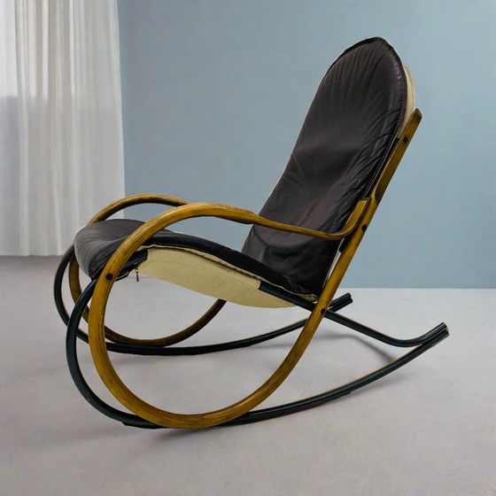 Image 1 of Rocking chair "Nonna" Paul Tuttle for Strässle International, Switzerland