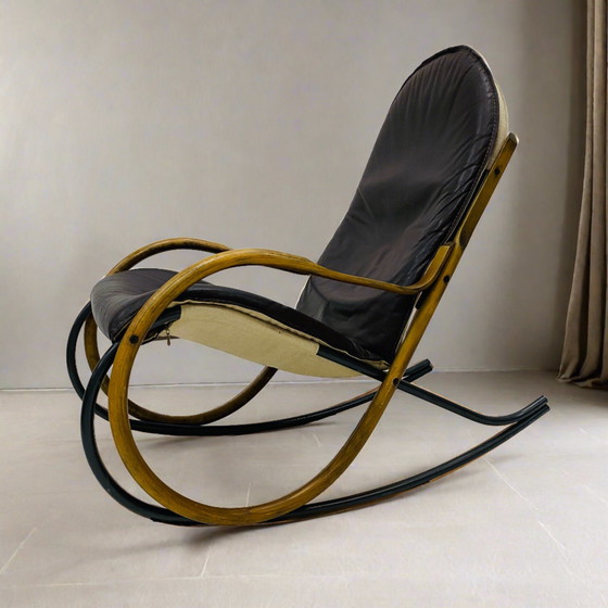 Image 1 of Rocking chair "Nonna" Paul Tuttle for Strässle International, Switzerland