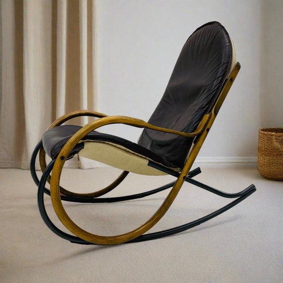 Image 1 of Rocking chair "Nonna" Paul Tuttle for Strässle International, Switzerland