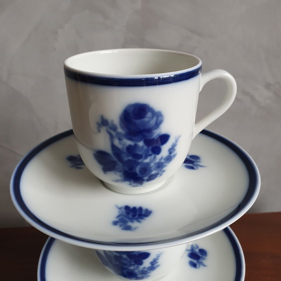 Image 1 of Gorgeous Mosa Maastricht Cups And Dishes From The 1970s