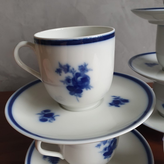 Image 1 of Gorgeous Mosa Maastricht Cups And Dishes From The 1970s