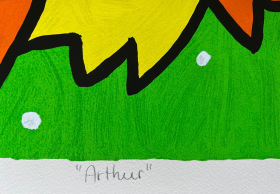 Image 1 of Shunyam | Hand-signed screenprint | 'Arthur' | 1993