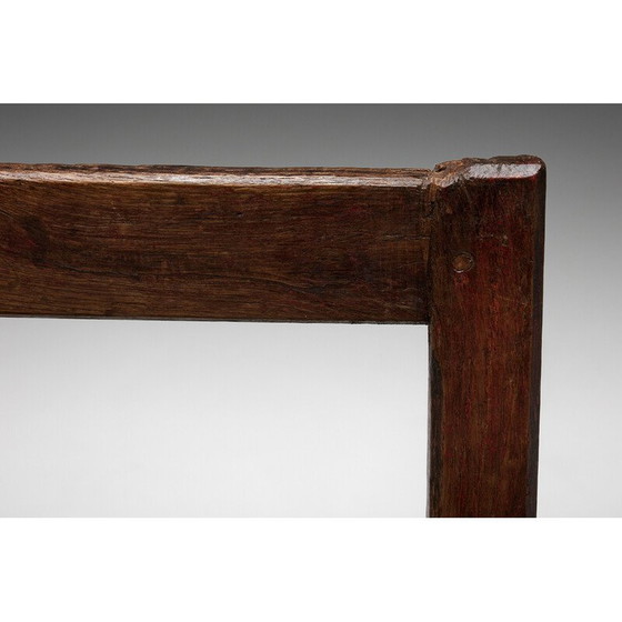 Image 1 of Panca vintage in stile naif folk art, Francia