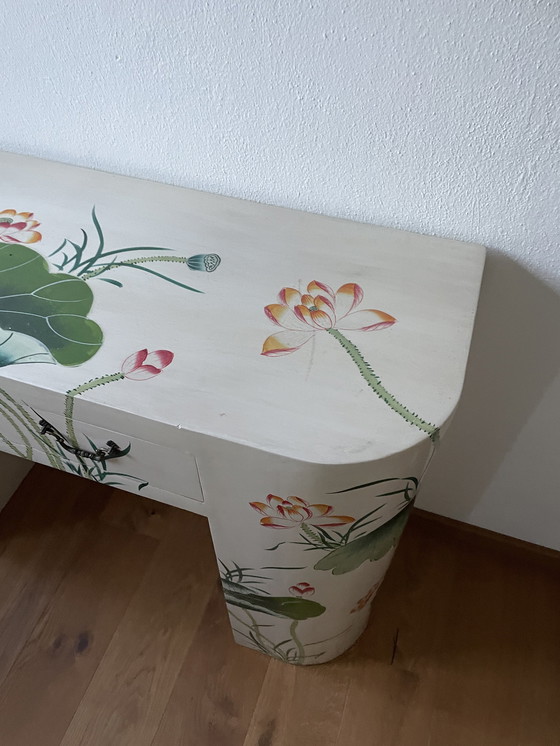 Image 1 of Dressing table / console / sideboard Hand-painted