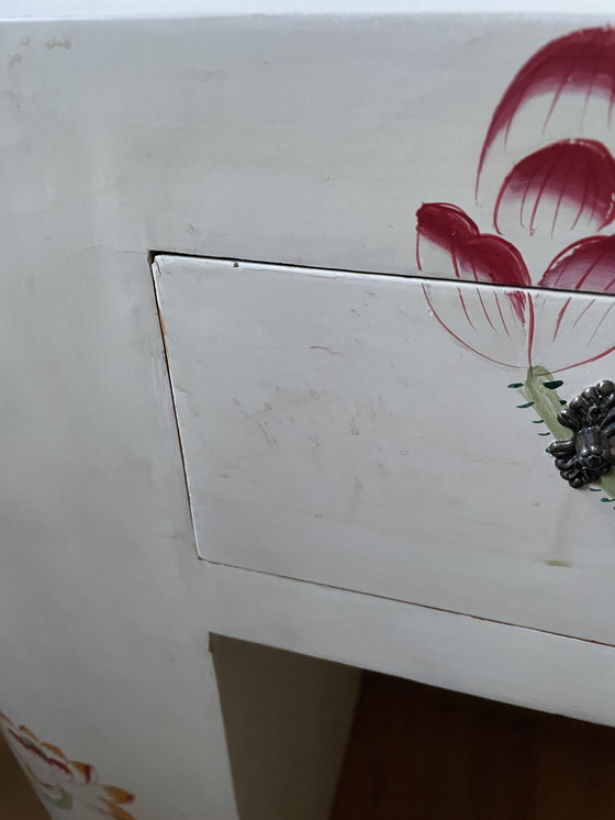 Image 1 of Dressing table / console / sideboard Hand-painted