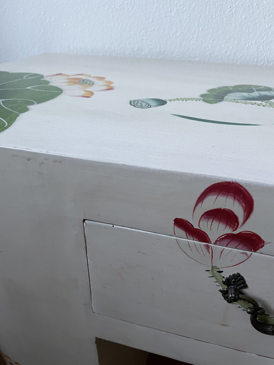 Image 1 of Dressing table / console / sideboard Hand-painted